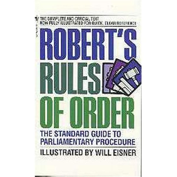 Random House Random House 0075987 Roberts Rules Of Order by Eisner William 75987
